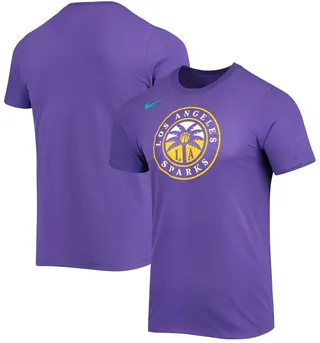 Men's Nike Purple Los Angeles Sparks Logo Performance T-shirt