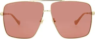 63mm Oversize Sunglasses