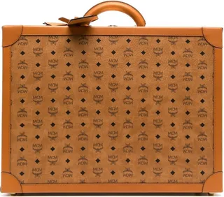 small Visetos-print suitcase
