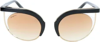 Salvatore Ferragamo Eyewear Cat-Eye Frame Sunglasses