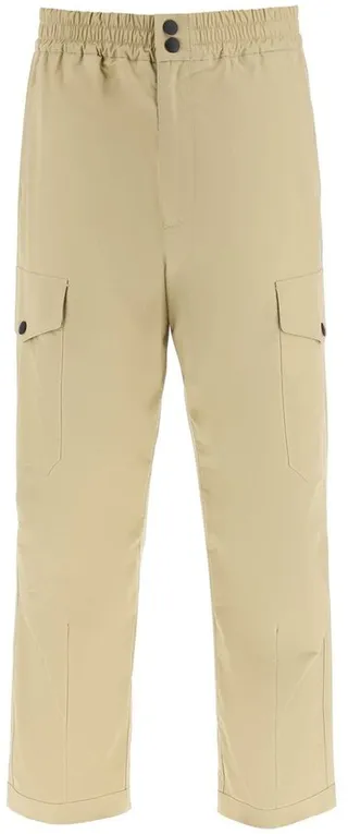 MSGM Buttoned Straight Leg Cargo Pants