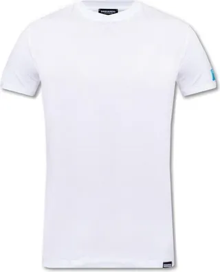Dsquared2 Logo-Patch Crewneck T-Shirt