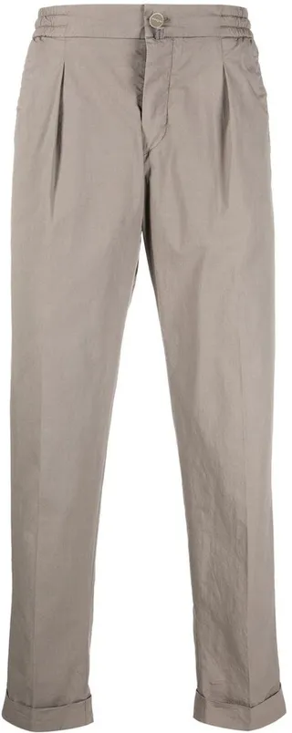 Logo-Patch Tapered Trousers