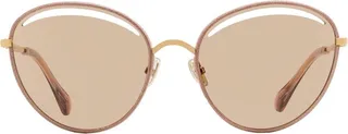 Malya cut-out sunglasses