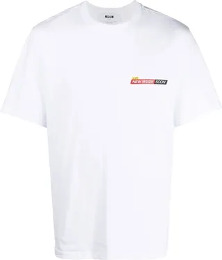 logo-print T-shirt