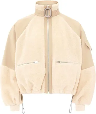Neutral Rembrandt Bomber Jacket