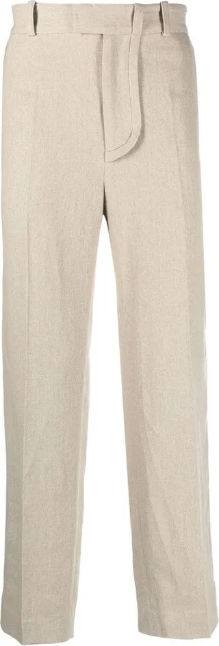 Straight-Leg Trousers