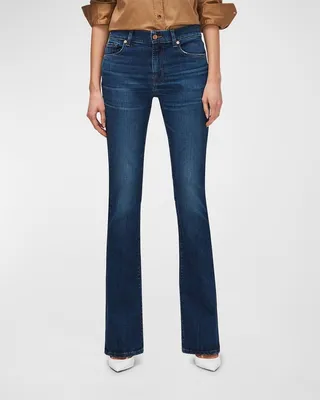 Kimmie Mid-Rise Slim Bootcut Jeans