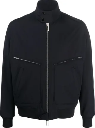 EMPORIO ARMANI- Nylon Bomber Jacket