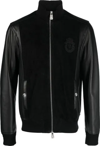 Leather Bomber Jacket