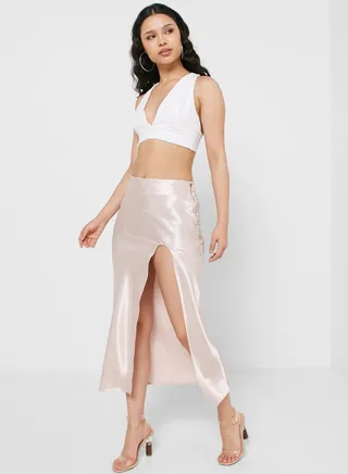 High Waist Mini Skirt