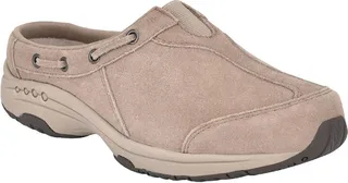 Travelknot 23 Womens Suede Slip On Clogs