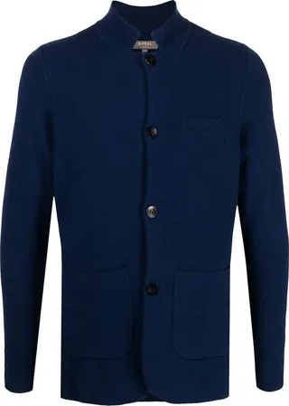 Button-Up Knitted Jumper