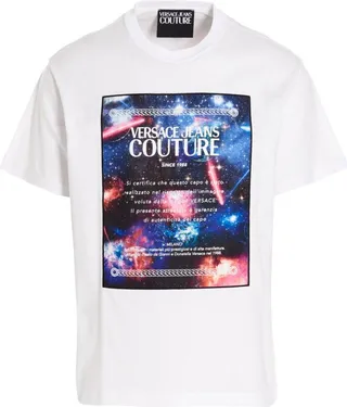 Versace Jeans Couture Graphic-Printed Crewneck T-Shirt