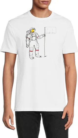 Astronaut Crewneck Graphic tee