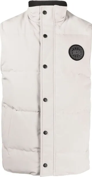 Garson logo-patch gilet
