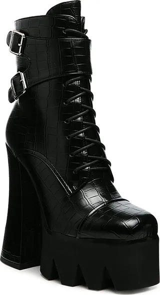 London Rag Stomper Combat Boot