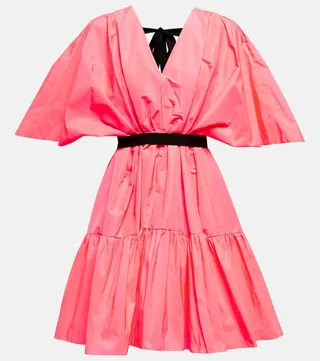 Yasmin belted minidress