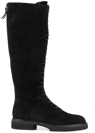 York lace-up boots
