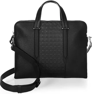 Gancio Soft Leather Briefcase