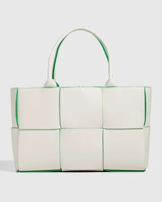 Arco Small Intrecciato East-West Tote Bag