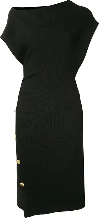 Off-Shoulder Midi Dress