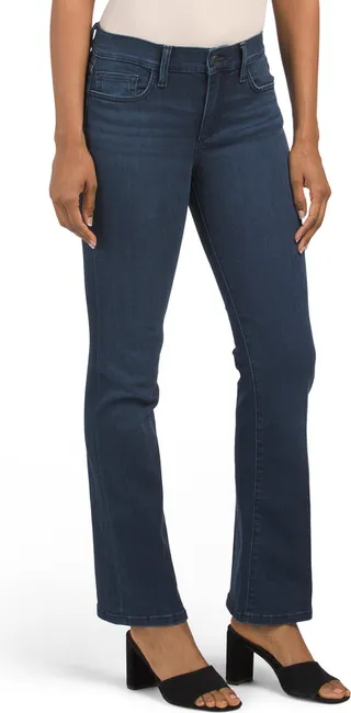Mid Rise Petite Bootcut Jeans