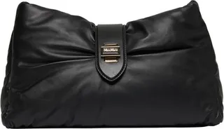Maxi nappa leather clutch bag Cuscino