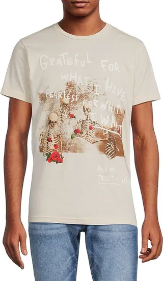 Grateful Roses Graphic Tee