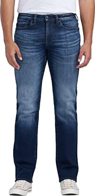 Buffalo David Bitton Men's Relaxed Straight Driven Jeans