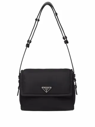 small Re-Nylon padded shoulder bag
