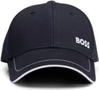 Cotton-twill cap with logo detail