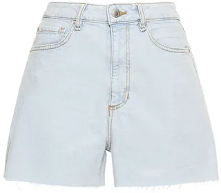 Boyfriend denim shorts