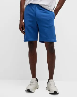 Men's Logo-Tape Sweat Shorts