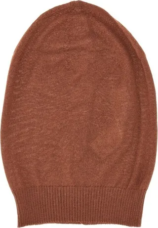Rick Owens Turn-Up Brim Knitted Beanie