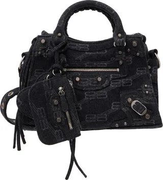 Balenciaga Black XS Neo 'Le Cagole' Bag