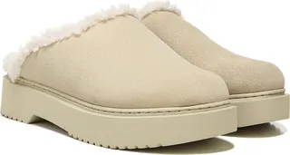 Waleria Womens Leather Slip On Clogs