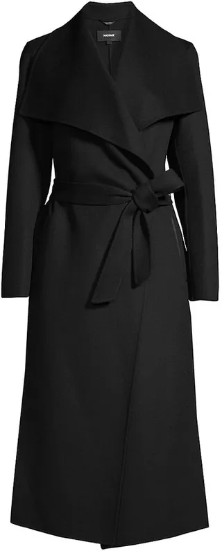 Belted Light Wool Coat