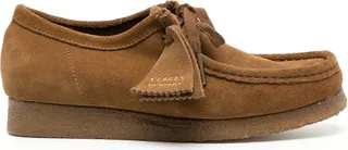 Seam-Detail Suede Loafers
