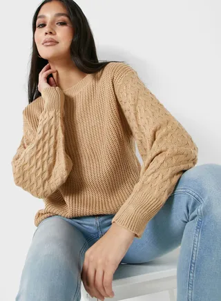 Classic Textured Sweater