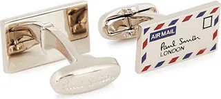 Paul Smith Airmail Silver-tone Cufflinks