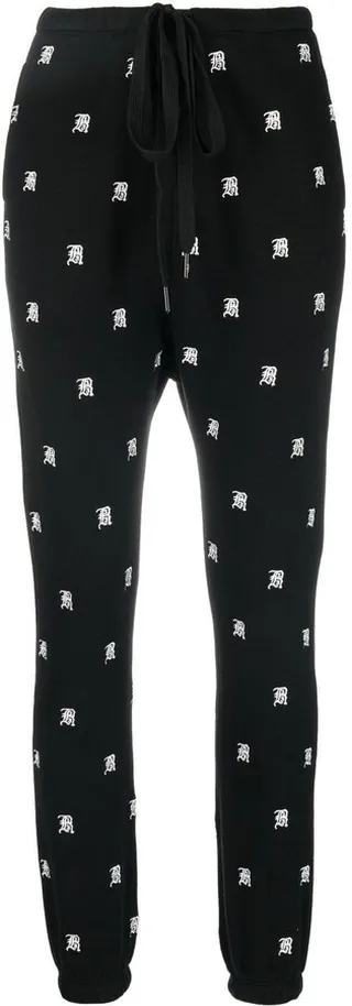 Logo-Embroidered Track Pants