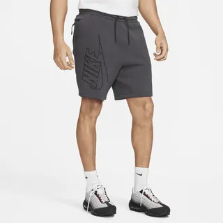 Nike Men's Tech Fleece Shorts in Grey