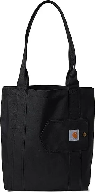Carhartt Vertical Open Tote (Black) Handbags