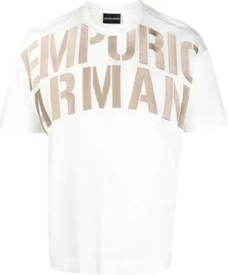 logo-patch short-sleeve T-shirt