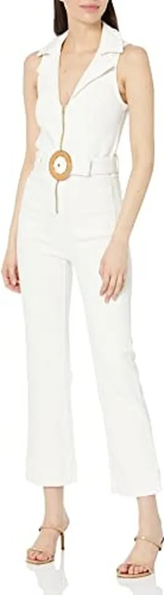 Show Me Your Mumu Womens Jacksonville Cropped Jumpsuit