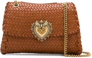 Devotion woven shoulder bag