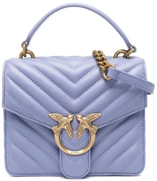 Love quilted tote bag