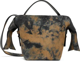 Acne Studios Brown & Black Mini Musubi Shoulder Bag