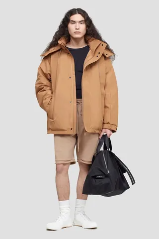 The Journey Puffer Coat in camel